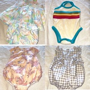 Girls 0-3 mos Janie and Jack Dylan & Abby outfits